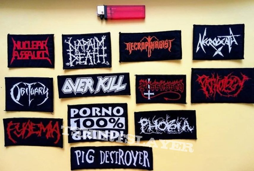 Amorphis Logo Woven Patches