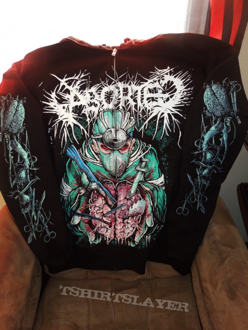 Aborted - Butchered Lobotomy Zip Hoodie