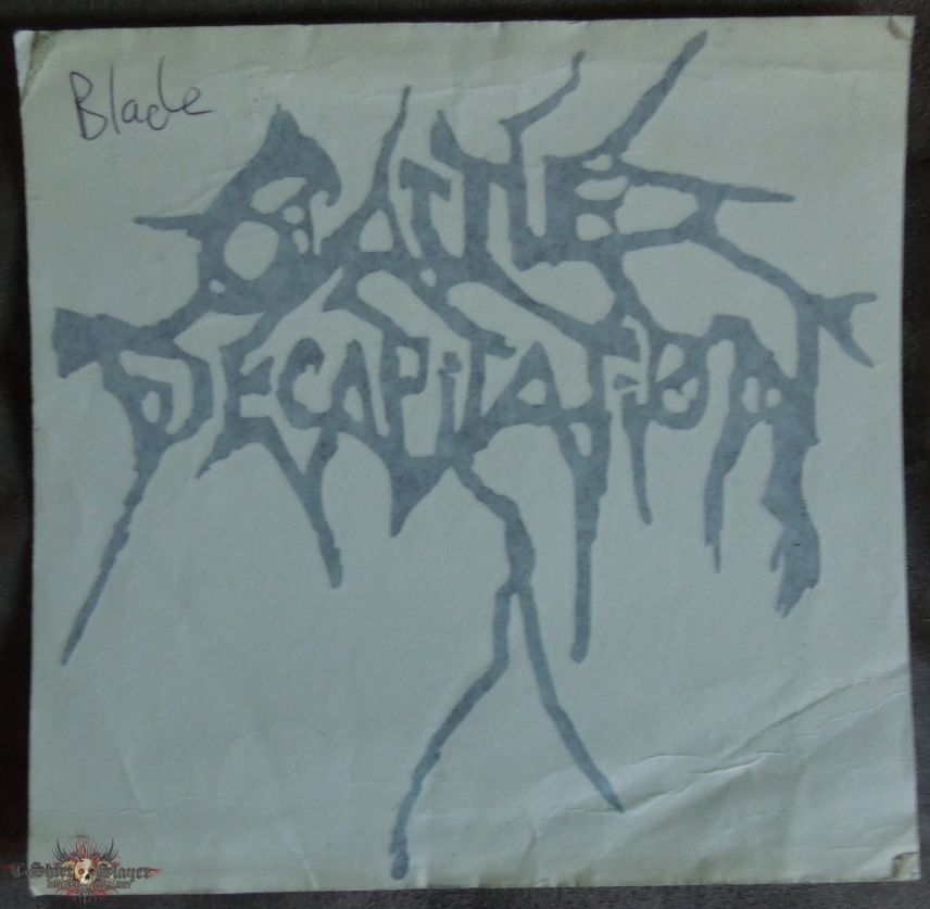 Cattle Decapitation - Logo Vinyl Sticker