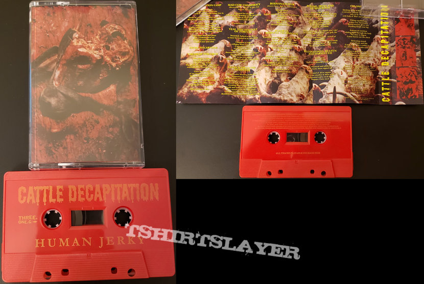 Cattle Decapitation - Human Jerky Cassette (Red)