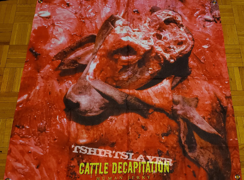 Cattle Decapitation - Human Jerky Flag