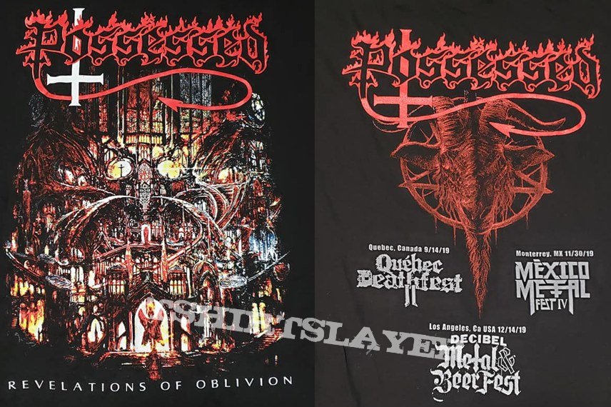 Possessed - Revelations of Oblivion Tour Shirt