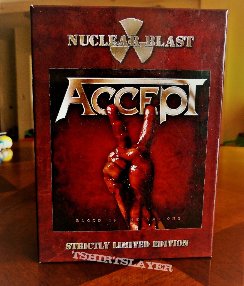 Accept - Blood of the Nations CD Box Set  Limited Edition 2010 by Nuclear Blast 