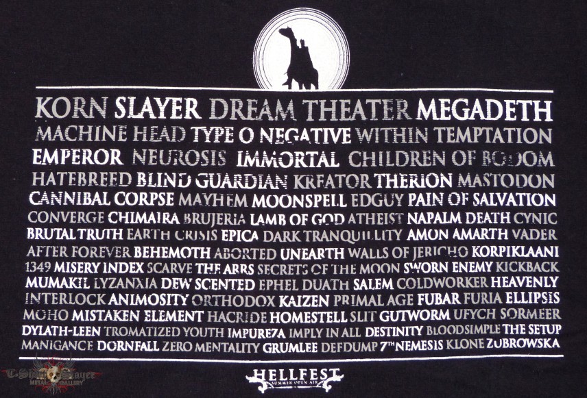 Hellfest Open Air Festival 2007 - Official Shirt 