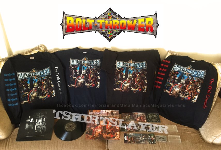 Bolt Thrower - The IVth Crusade / World Crusade Europe 1993 Tour  dates &amp; Collection