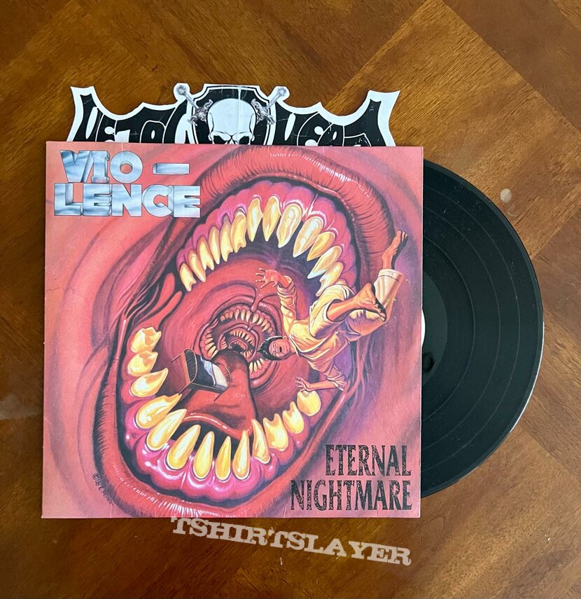 Vio-Lence - Eternal Nightmare 2022 © Metal Blade Records LP Signed