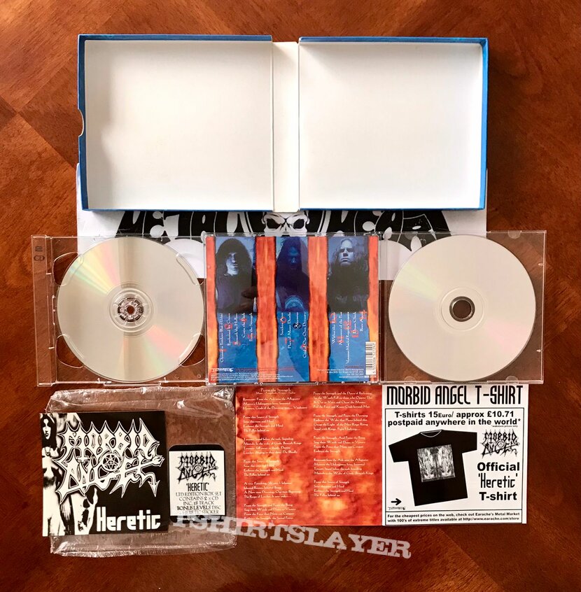 Morbid Angel - Heretic 2003 © Earache Limited Edition Box Set 