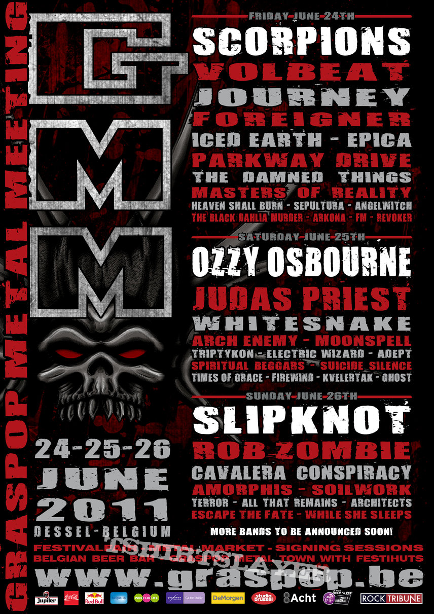 Graspop Metal Meeting - Festival 2011 Official Size S