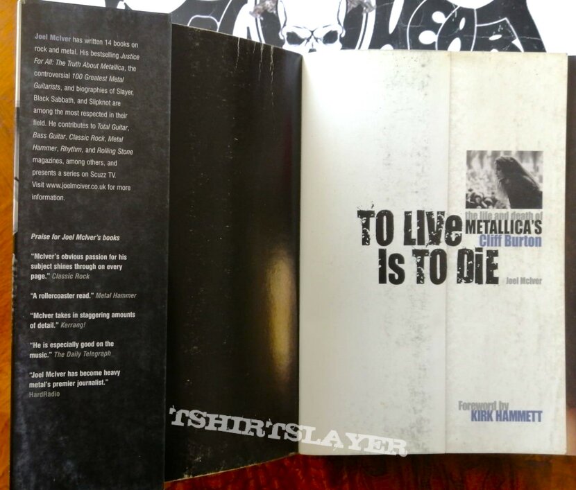 Metallica&#039; s  Cliff Burton - To Live is To die ( The Life and Death of )  2009 JAW BONE 