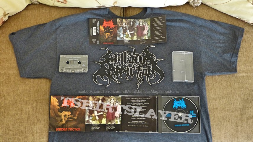 Killing Addiction - Grey Band Logo 2010 + Tape + Cd Killing Addiction - Grey Band Logo 2010 + Tape + Cd