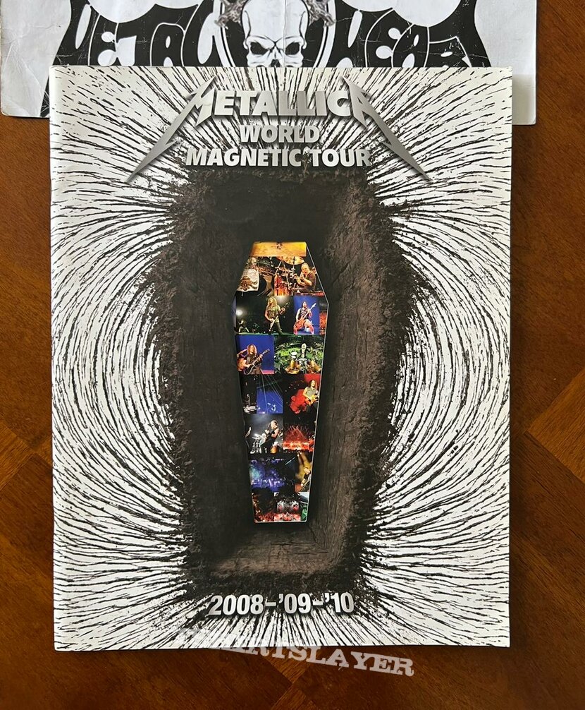 Metallica - World Magnetic Tour 2008 - 09 - 10 Programme