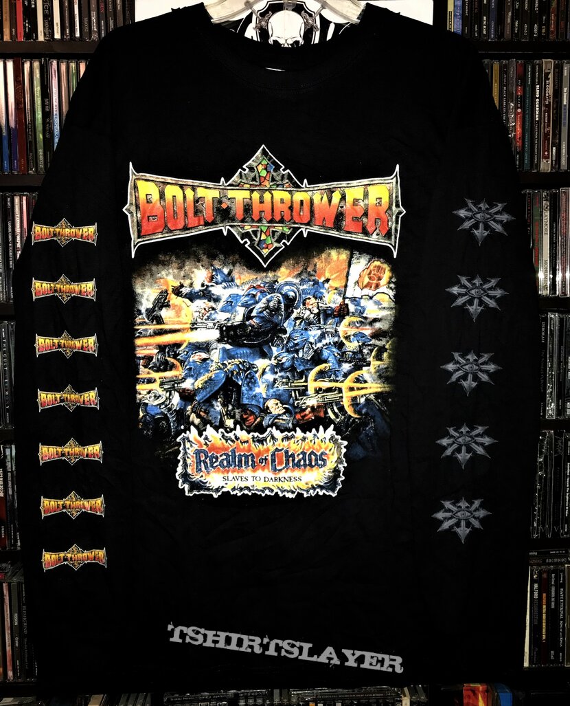 Bolt Thrower - Realm Of Chaos 1989 Earache´s Artwork | TShirtSlayer TShirt  and BattleJacket Gallery