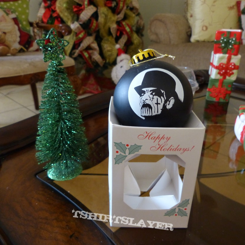 King Diamond - No Present for Christmas Ball Ornament 2014