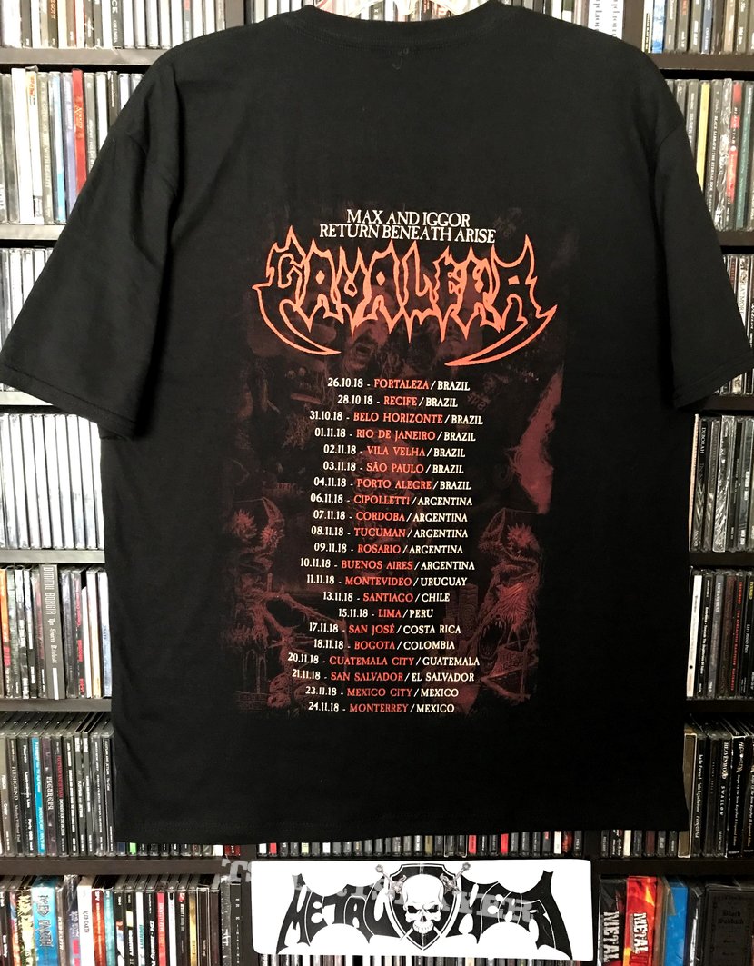 IGGOR CAVALERA BENEATH THE DRUMS LONG SLEEVE SHIRT