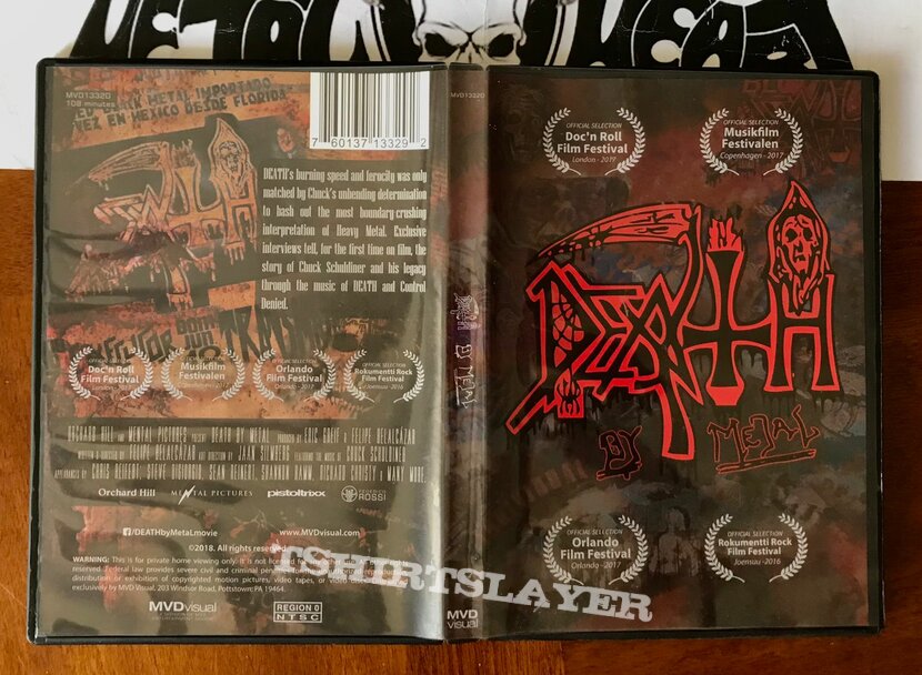 Death - Death by Metal © 2016 Documentary DVD | TShirtSlayer TShirt and  BattleJacket Gallery