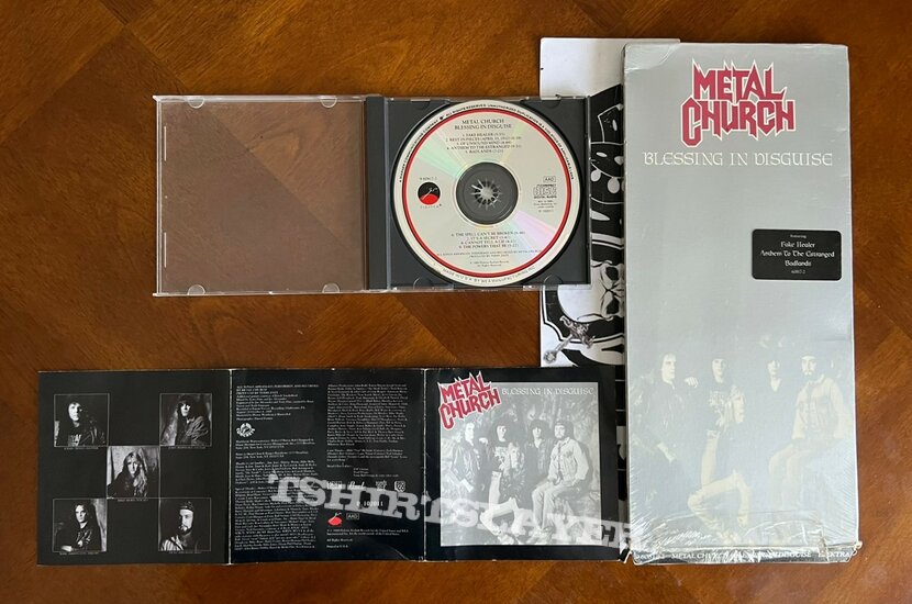 Metal Church - Blessing in Disguise © Elektra © Asylum 1989 CD Long Box Metal Church - Blessing in Disguise © Elektra © Asylum 1989 CD Long Box
