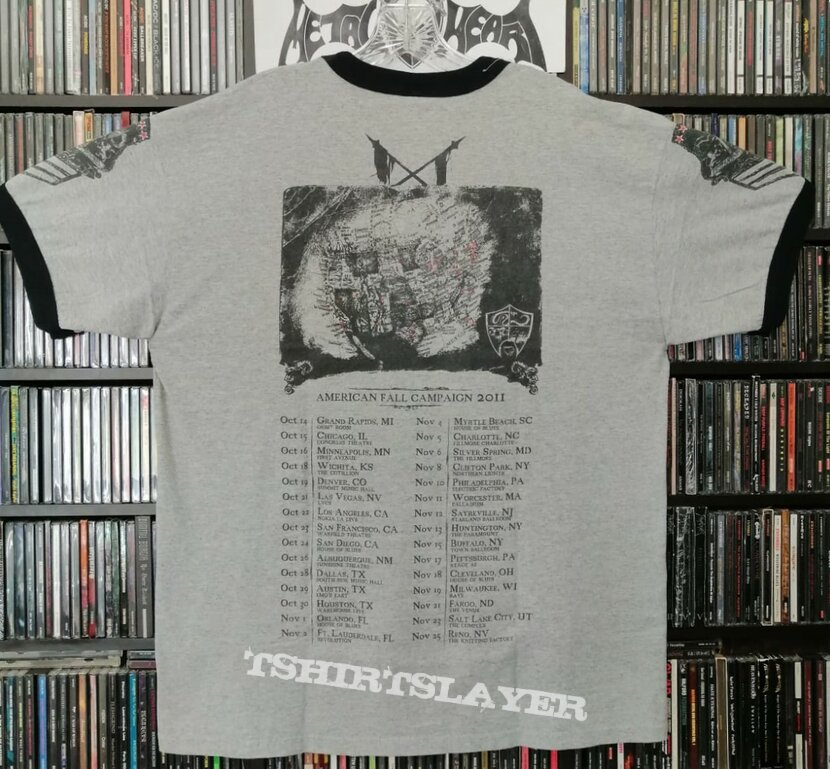 Testament - American Fall Campaign 2011 Tour with Anthrax and Death Angel 