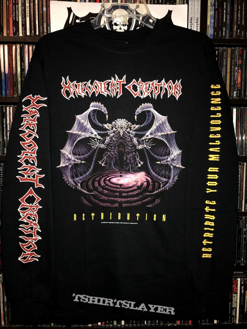 Malevolent Creation - Retribution ©️ 1992- 2019 Under Licensed to Undying  Music | TShirtSlayer TShirt and BattleJacket Gallery