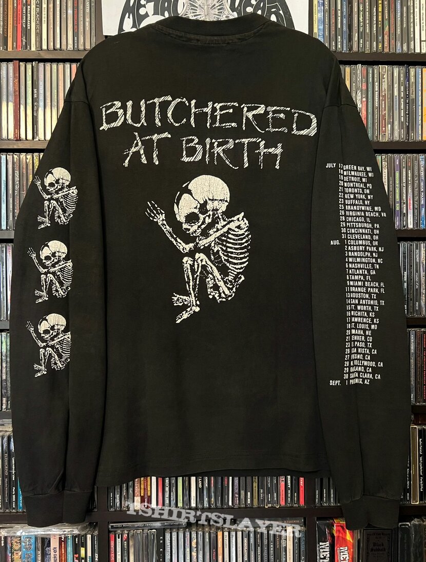 Cannibal Corpse - Butchered at Birth © Direct Merchandising USA Tour 1991