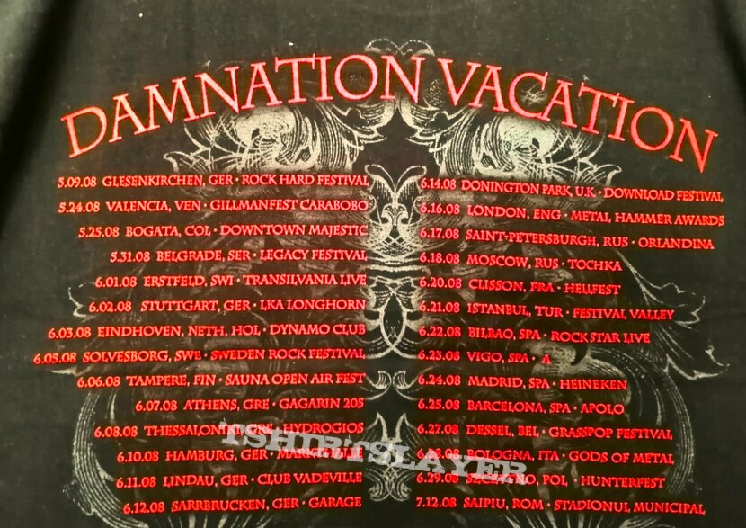 Testament - Damnation Vacation / The Formation of Damnation Tour Europe 2008