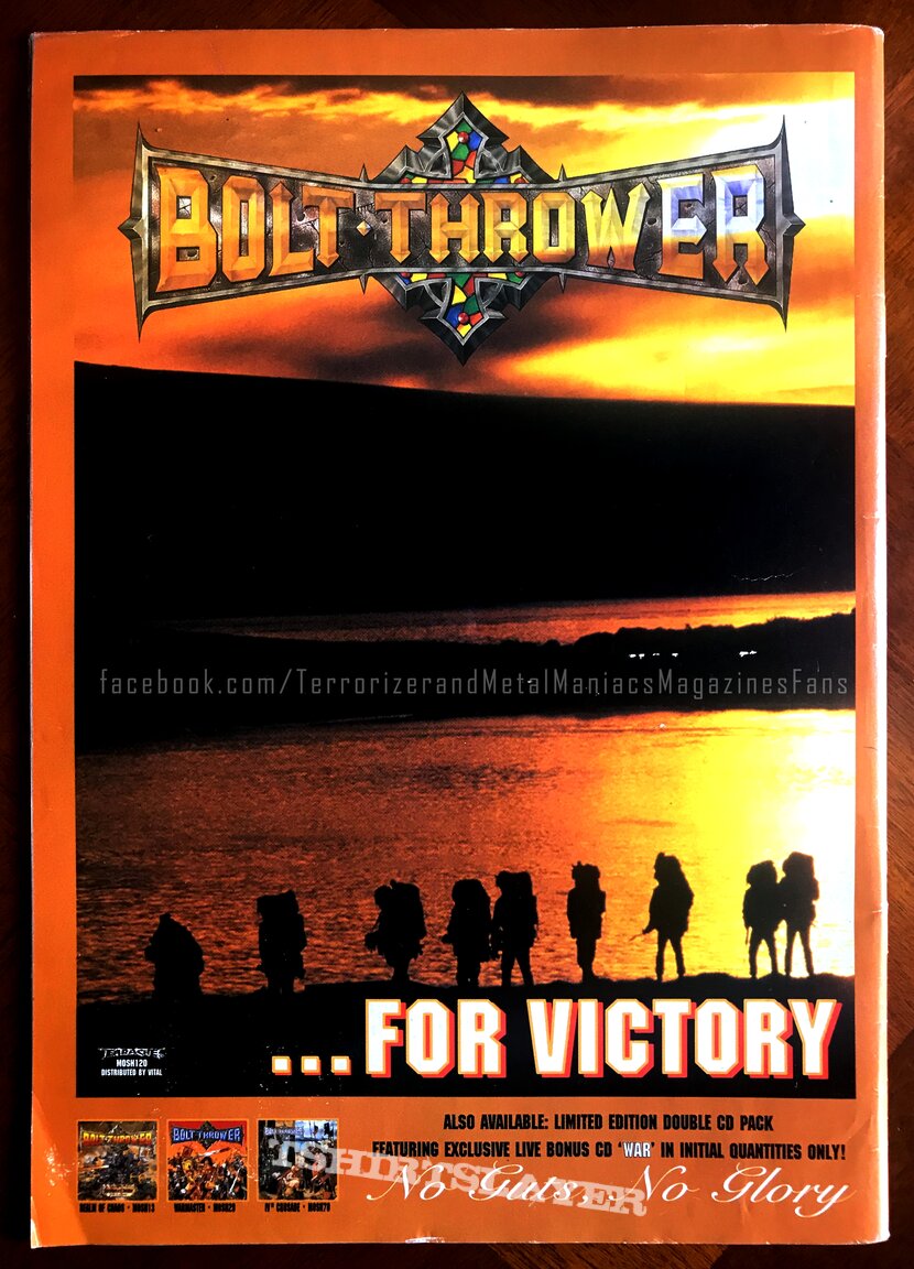 Bolt Thrower  - 1995 ...For Victory Europe Tour 