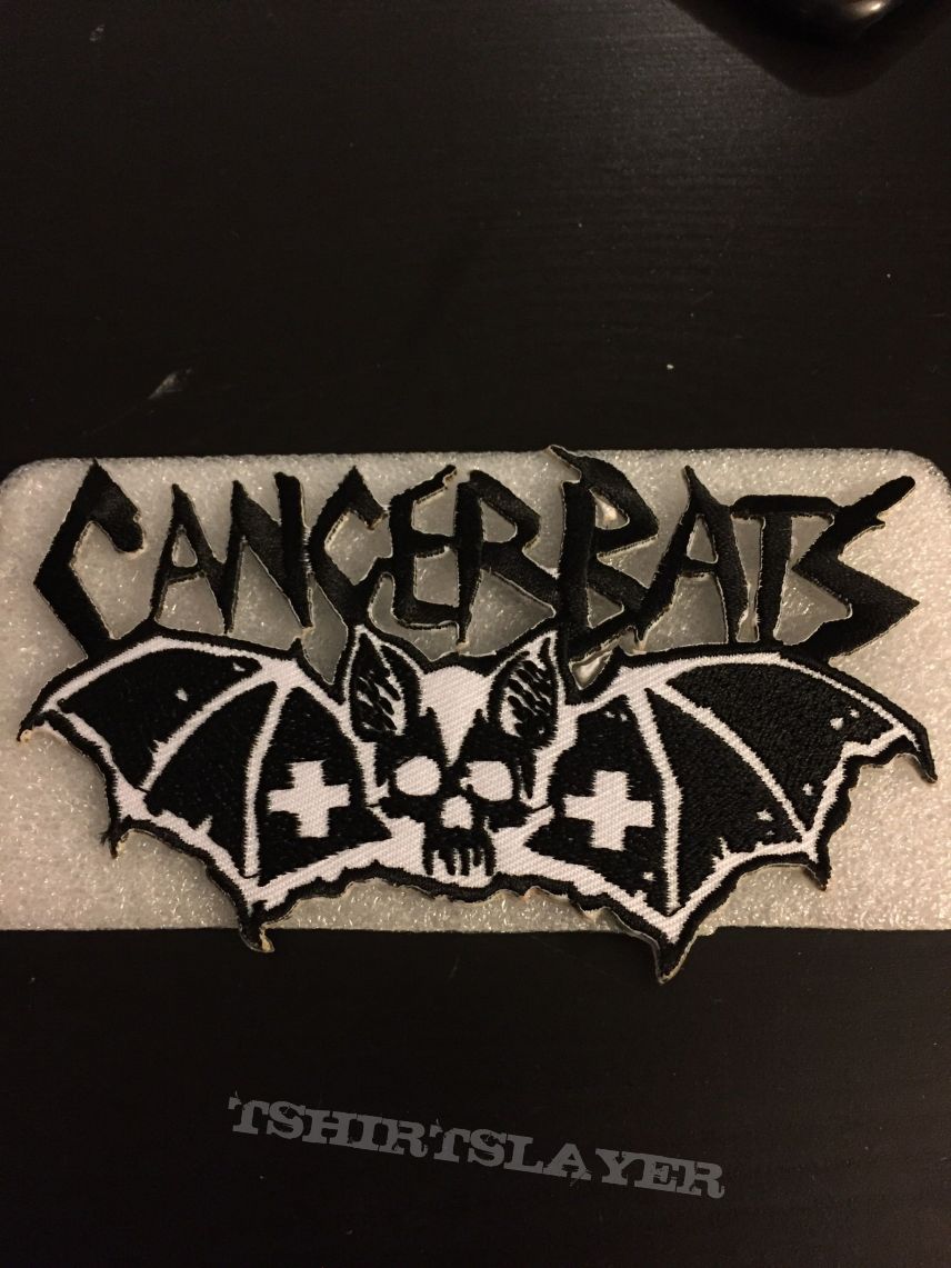 Cancer Bats black old logo