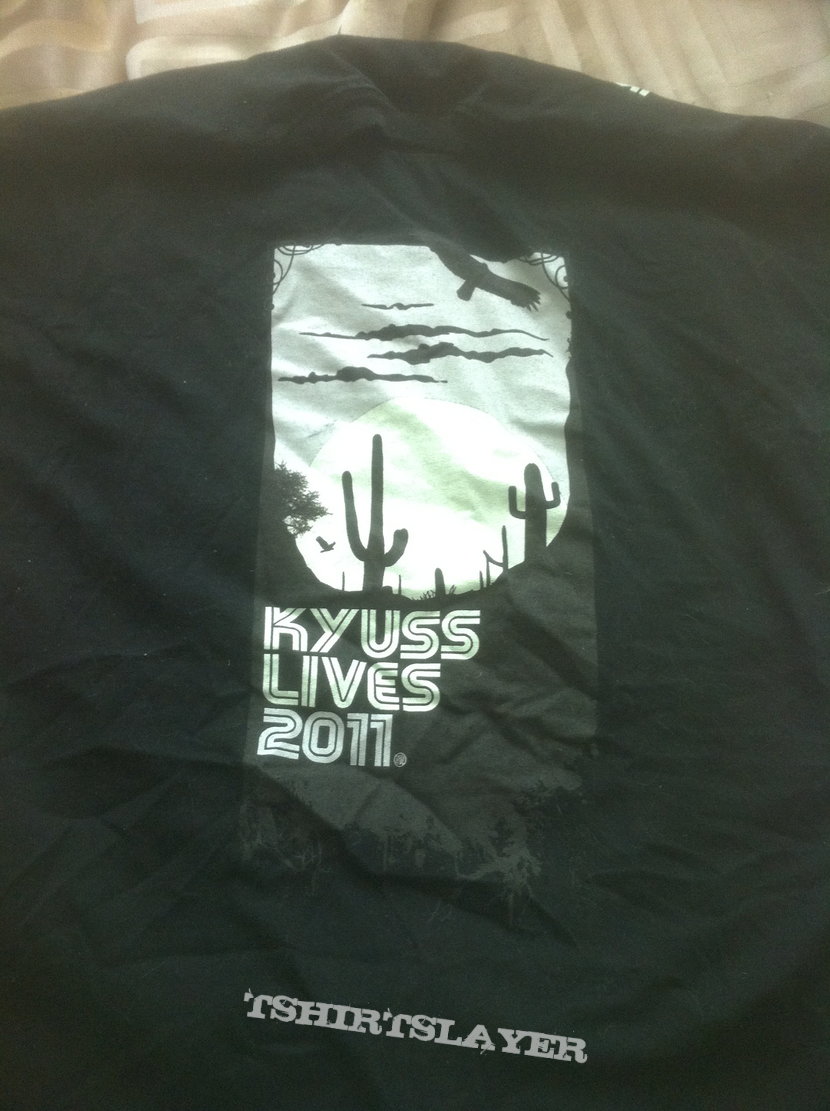 Kyuss Lives! - 2011 tour shirt (black) | TShirtSlayer TShirt and  BattleJacket Gallery