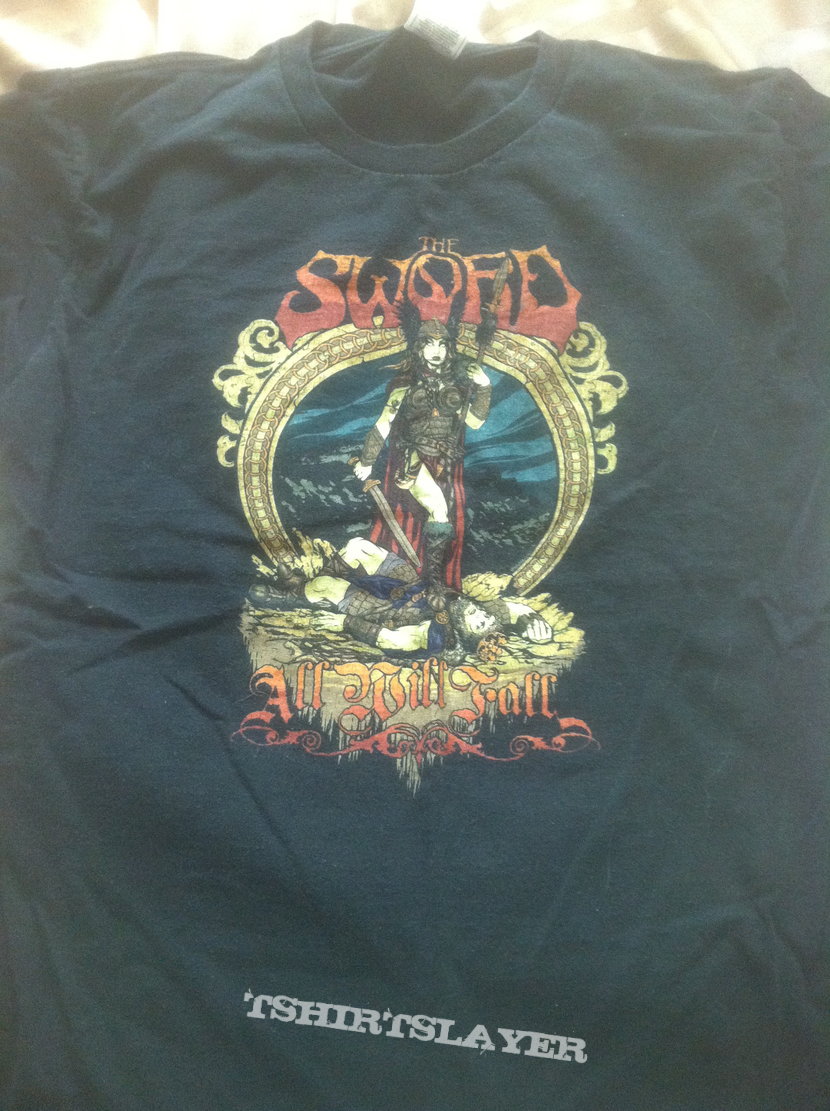 The Sword - All Shall Fall tour shirt