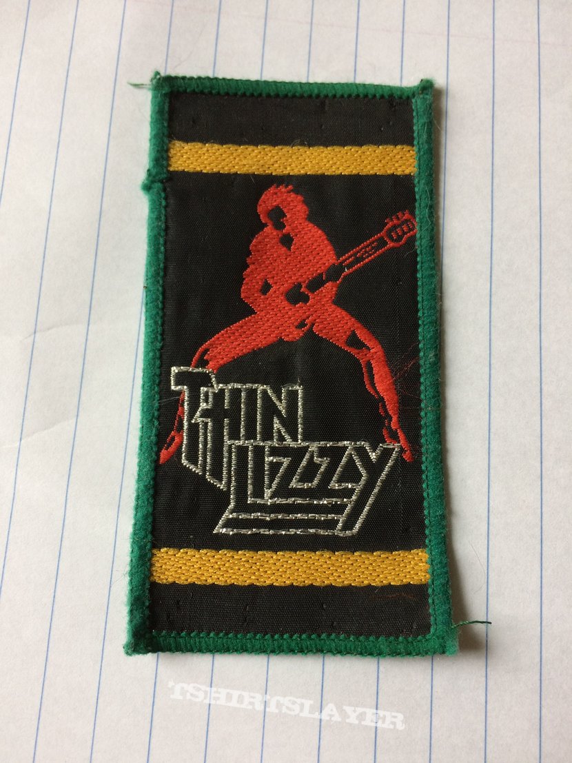 Thin Lizzy vintage patch for killerdiy 