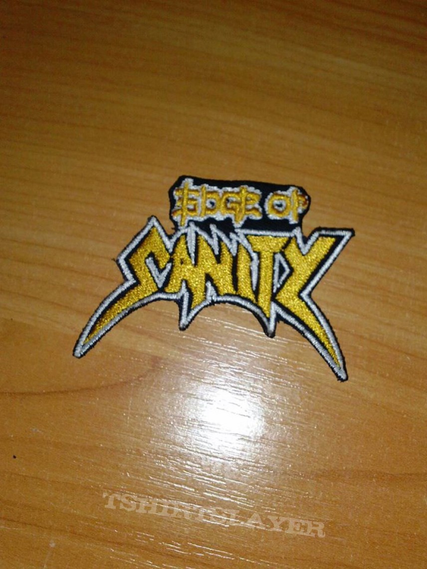 EDGE OF SANITY custom patch