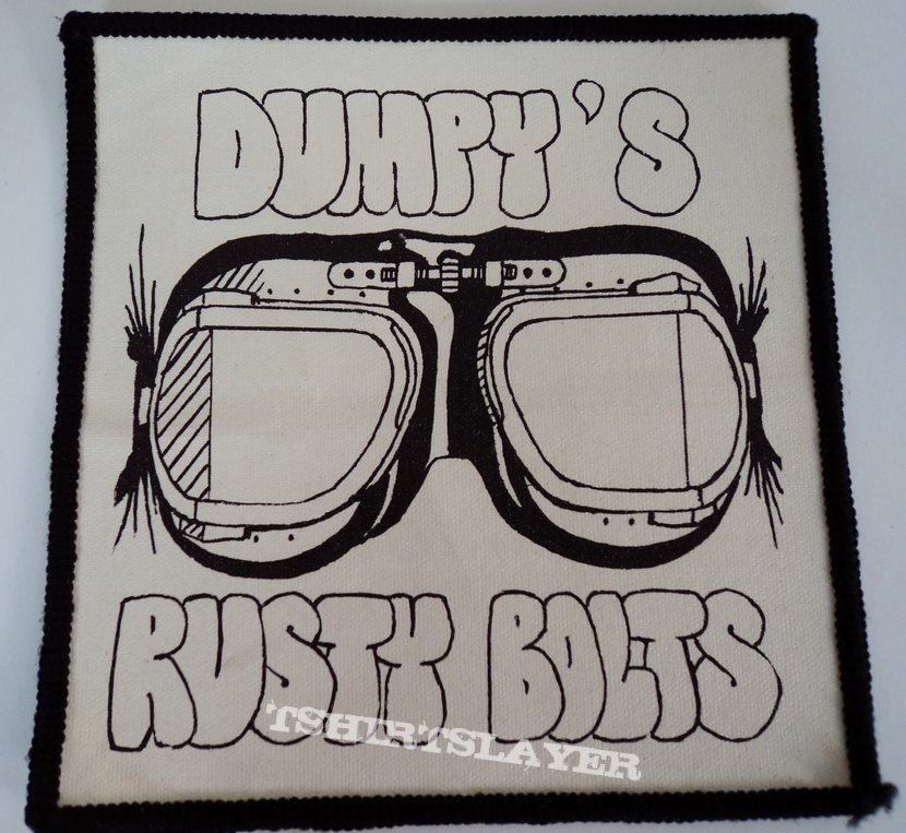 Dumpy&#039;s Rusty Bolts 1982 printed patch