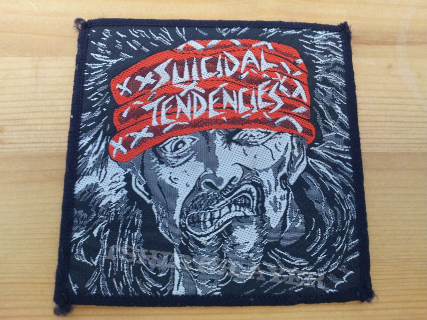 Suicidal Tendencies woven patch