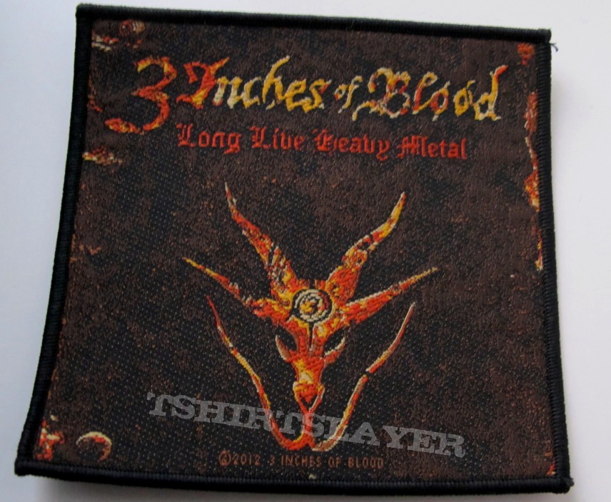 3 Inches Of Blood - Patch