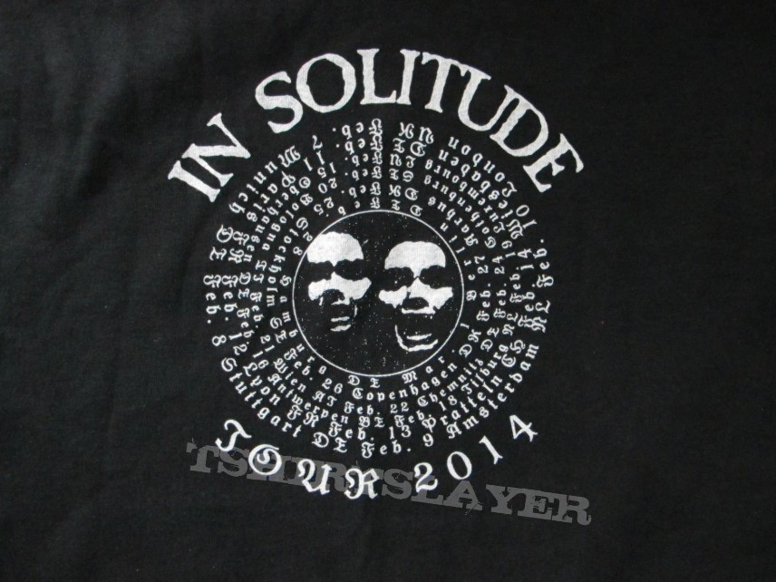 In Solitude - Tour Shirt 2014