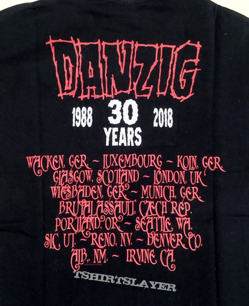Danzig - Tour Shirt from 2018 Danzig - Tour Shirt from 2018