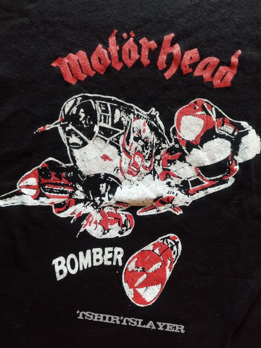 Motörhead - Bomber Tour Shirt | TShirtSlayer TShirt and BattleJacket Gallery