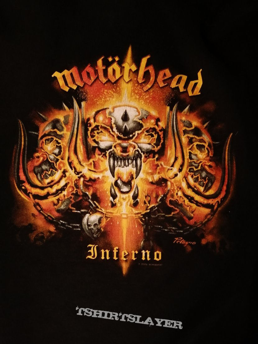 Motörhead - &quot;Inferno&quot; Hoodie with zipper 2004