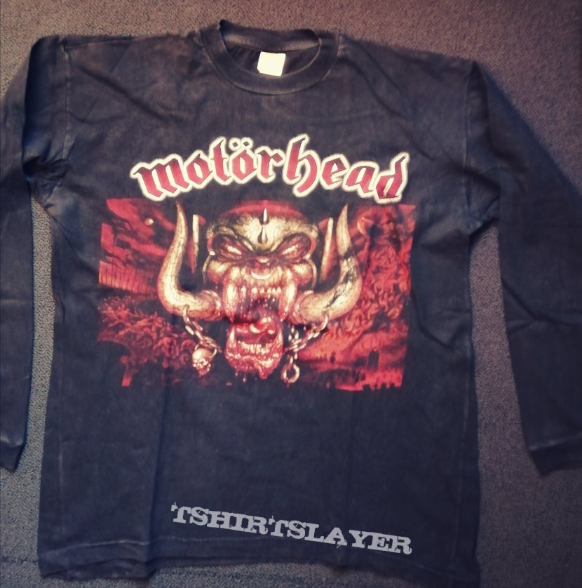 Motörhead - European Tour Shirt | TShirtSlayer TShirt and BattleJacket ...