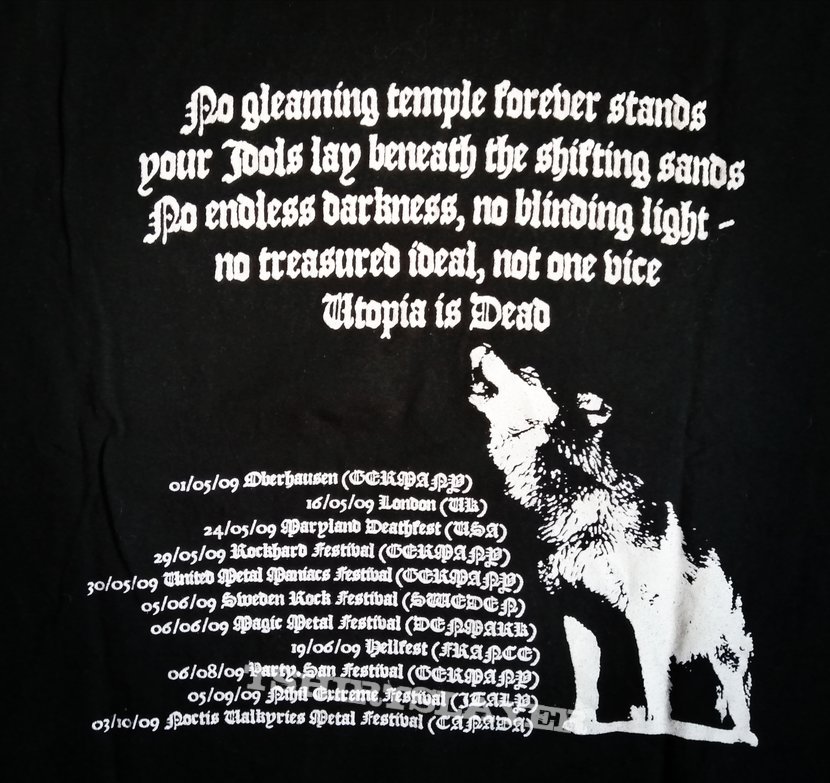 Deströyer 666 - Festival Tour 2009 Shirt