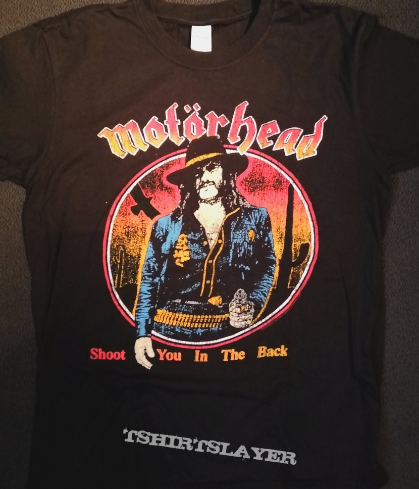 Motörhead - &quot;Shoot You InThe Back&quot; Shirt 