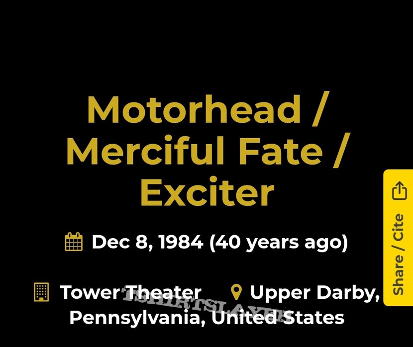 Motörhead - Backstage Pass 