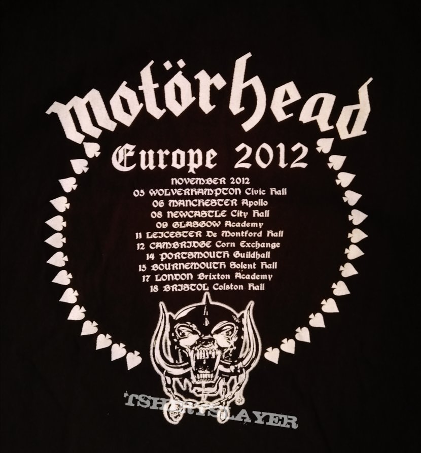 Motörhead - Tour Shirt 2012