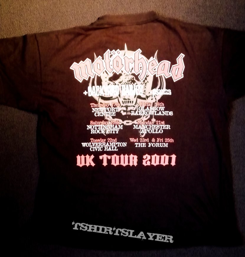 Motörhead - Tour Shirt 2001