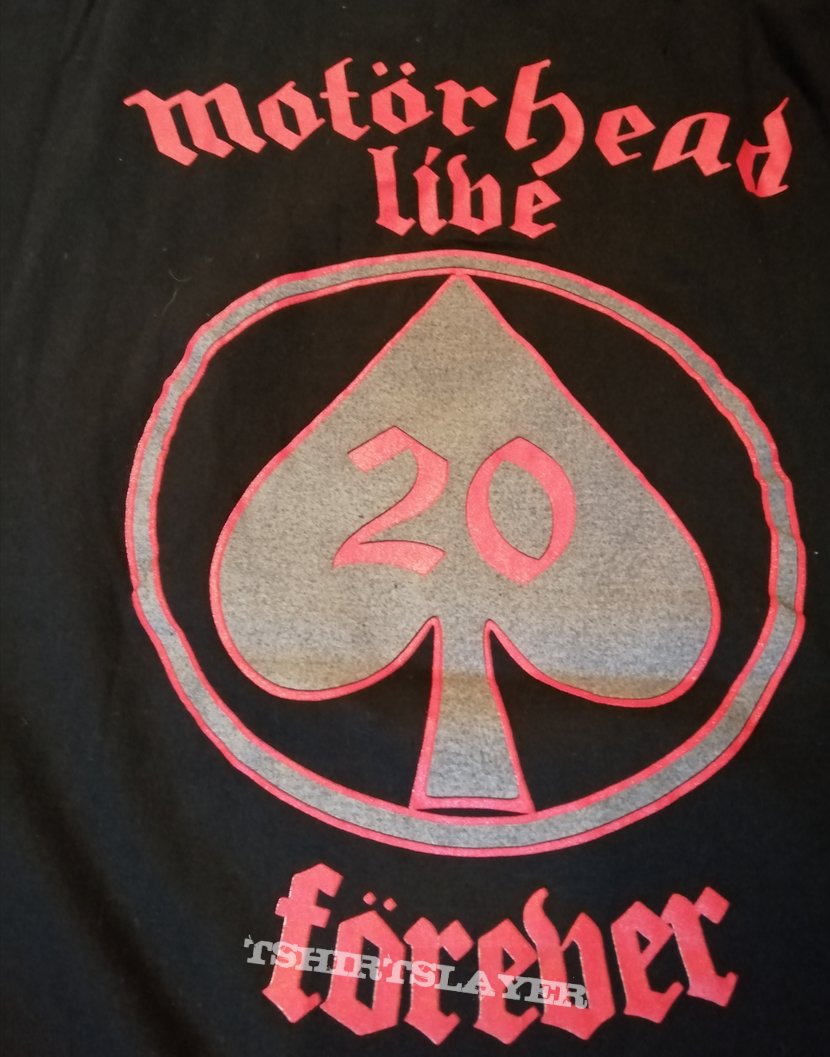 Motörhead - &quot;20 Years Anniversary&quot; Festival Shirt 