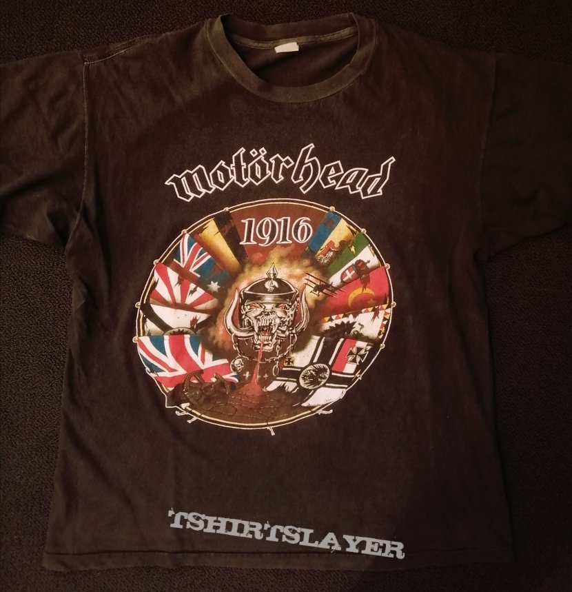 Motörhead - &quot;Lights Out Over Europe&quot; Tour Shirt 1991 