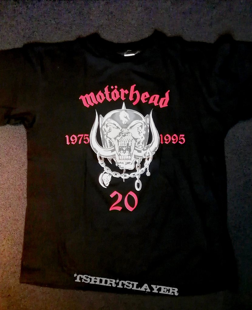 Motörhead - &quot;20 Years Anniversary&quot; Festival Shirt 