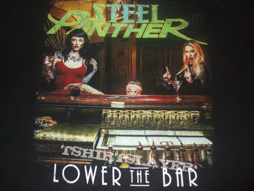 STEEL PANTHER &quot;Lower the Bar/17 Girls in a Row&quot; 2017 american tour shirt