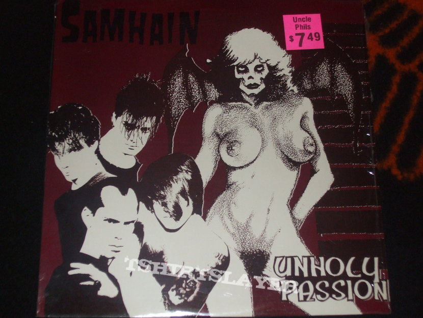 Samhain Unholy Passion EP 2nd press (may 1986)