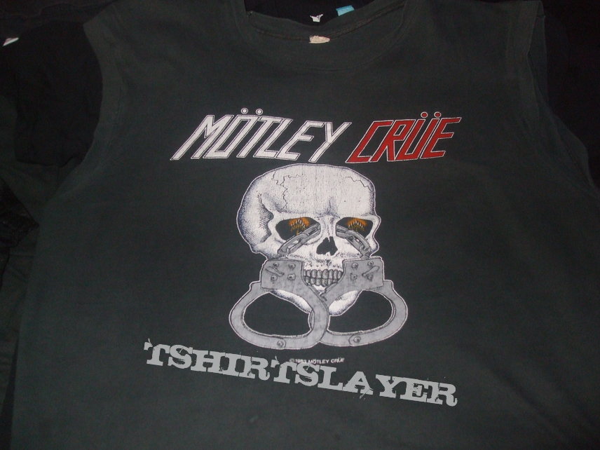 Mötley Crüe MÖTLEY CRÜE &quot;Shout at the Devil&quot; 1983 era tour band shirt