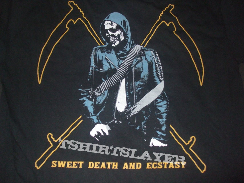 MIDNIGHT &quot;Sweet Death &amp; Ecstacy&quot; Hells Headbangers band shirt